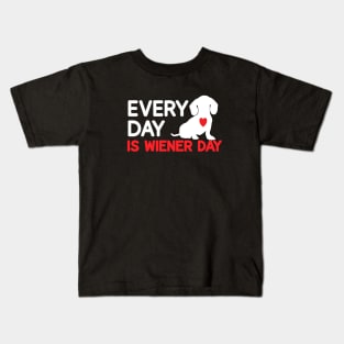 Funny Dachshund Valentine's Day Kids T-Shirt